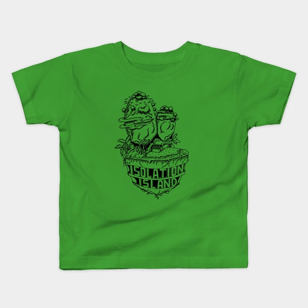 Isolation Island Kids T-Shirt by Ibukai